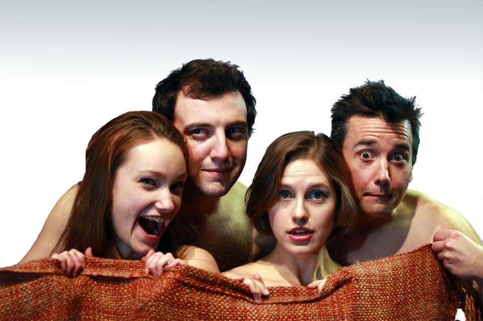 The Cast of Soul Mates (Laura Menzie, Joe Kidawksi, Angela Keefe and Brett Milanowksi.)