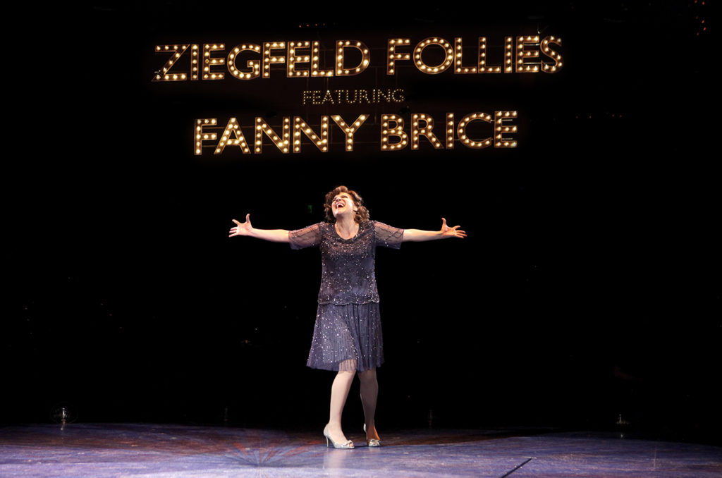 Shoshana Bean is Fanny Brice, Photo © Paul Lyden