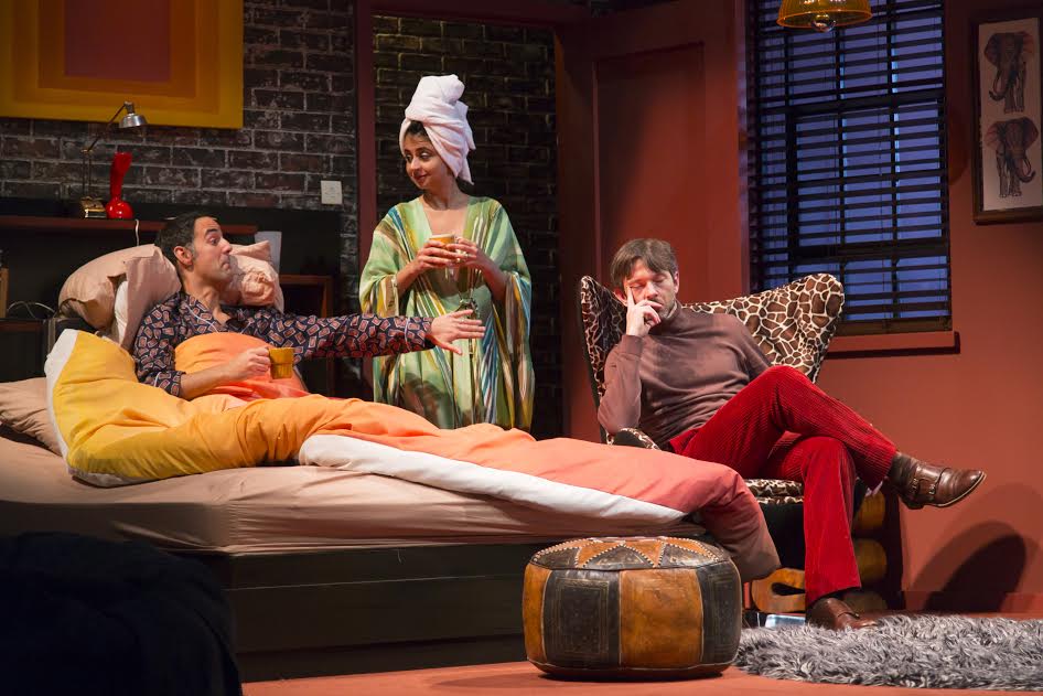 Bedroom Farce HTC 11-16 130Bedroom Farce, by Alan Ayckbourn, directed by Mariah Aitken at Huntington Theatre Company 11/10/16Set Design: Alexander DodgeCostume Design: Robert MorganLighting Design: Matthew Richards© T Charles Erickson Photographytcepix@comcast.net